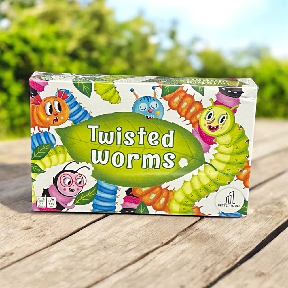 Twisted Worms Game - Colorful Fun by Twisted children age 2-4 new